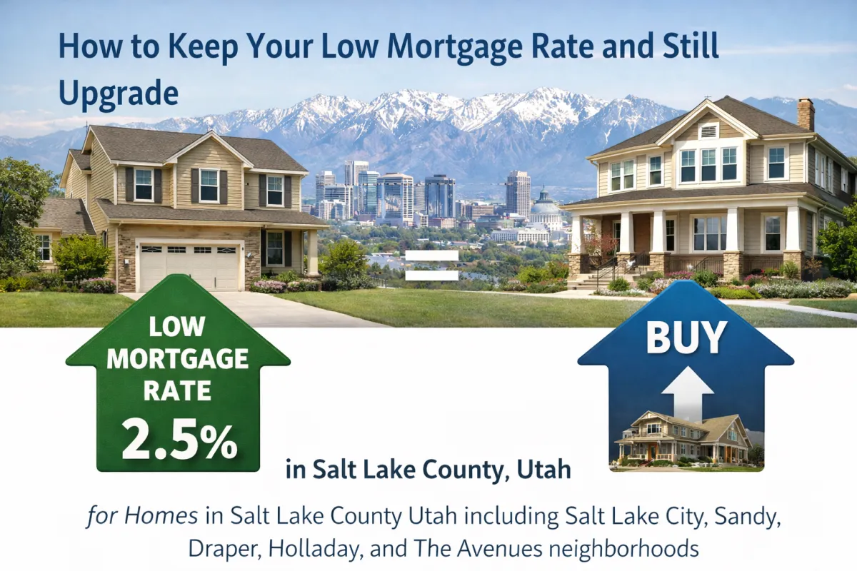 How Do You Keep Your Low Rate and Still Upgrade in Salt Lake County?