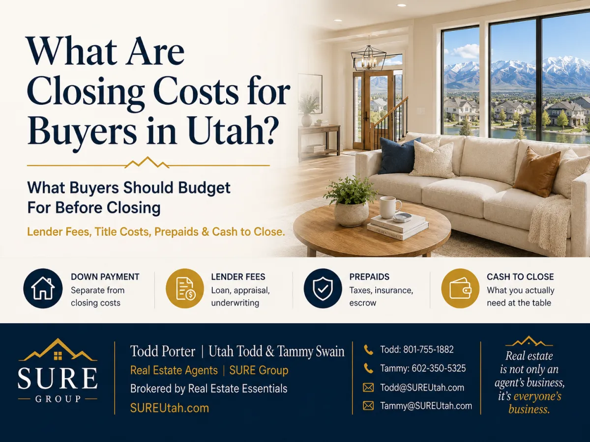 What Are Closing Costs for Buyers in Utah?