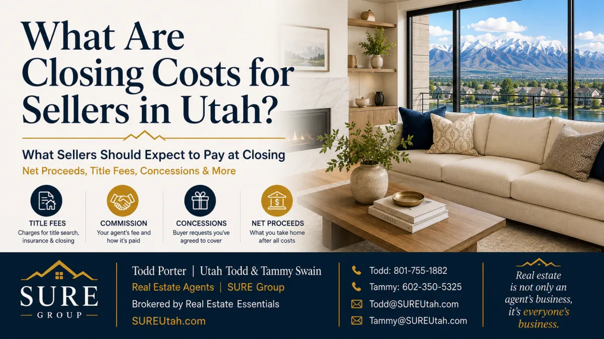 What Are Closing Costs for Sellers in Utah?