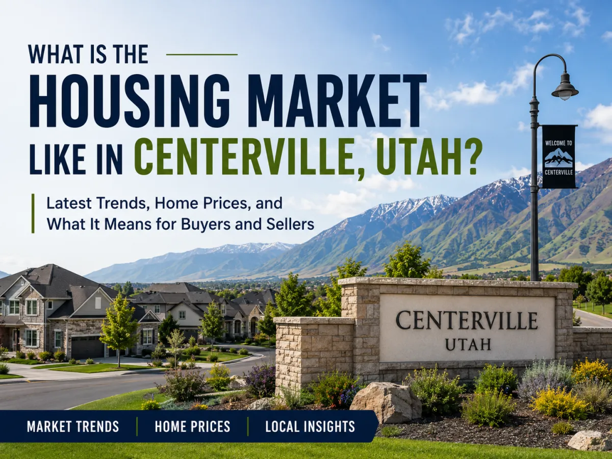 What Is the Housing Market Like in Centerville, Utah?