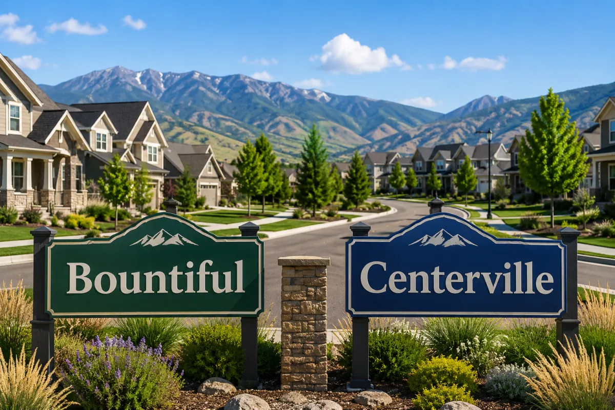 Bountiful vs. Centerville, Utah: Which Is Better for Buying a Home?