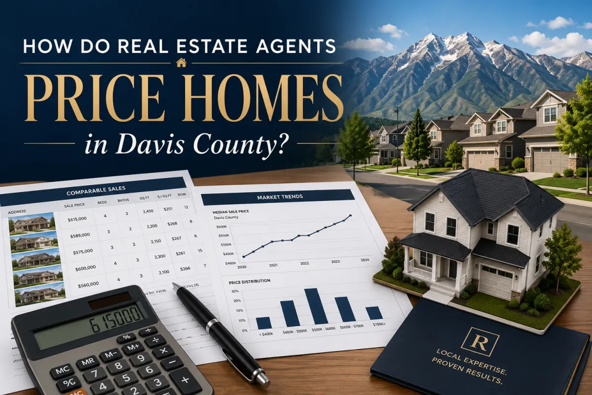 How Do Real Estate Agents Price Homes in Davis County?