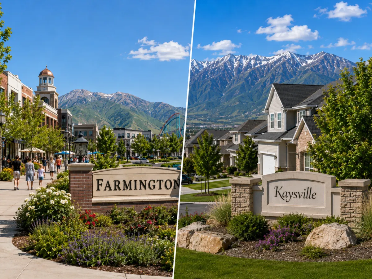 Farmington vs. Kaysville: Which Is Better for Families?