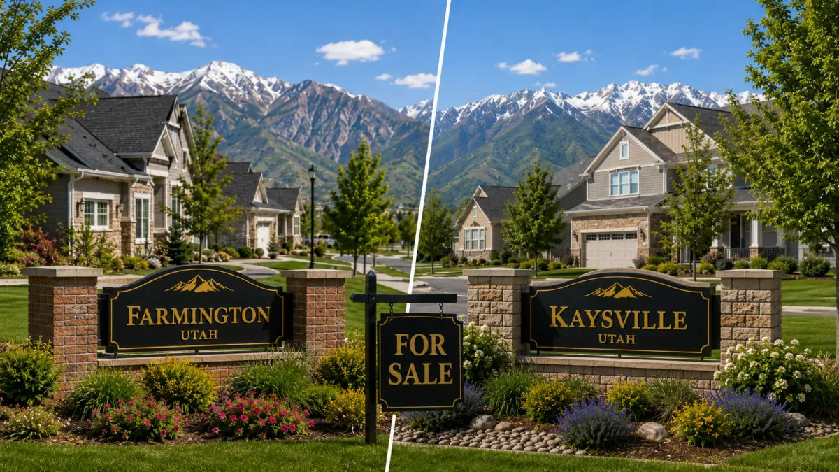 Farmington vs. Kaysville: Which Is Better for Sellers?