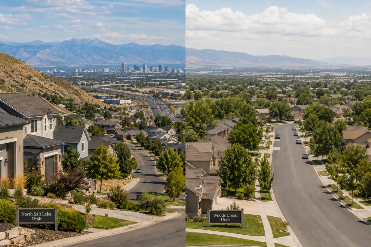 North Salt Lake vs. Woods Cross: Which Is Better for Commuters?