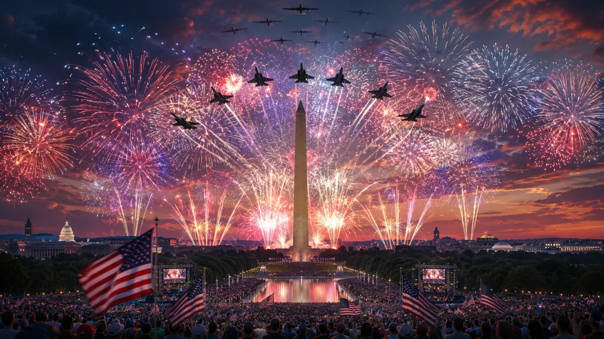 How Big Is America’s 250th Birthday Celebration in Washington, D.C.?