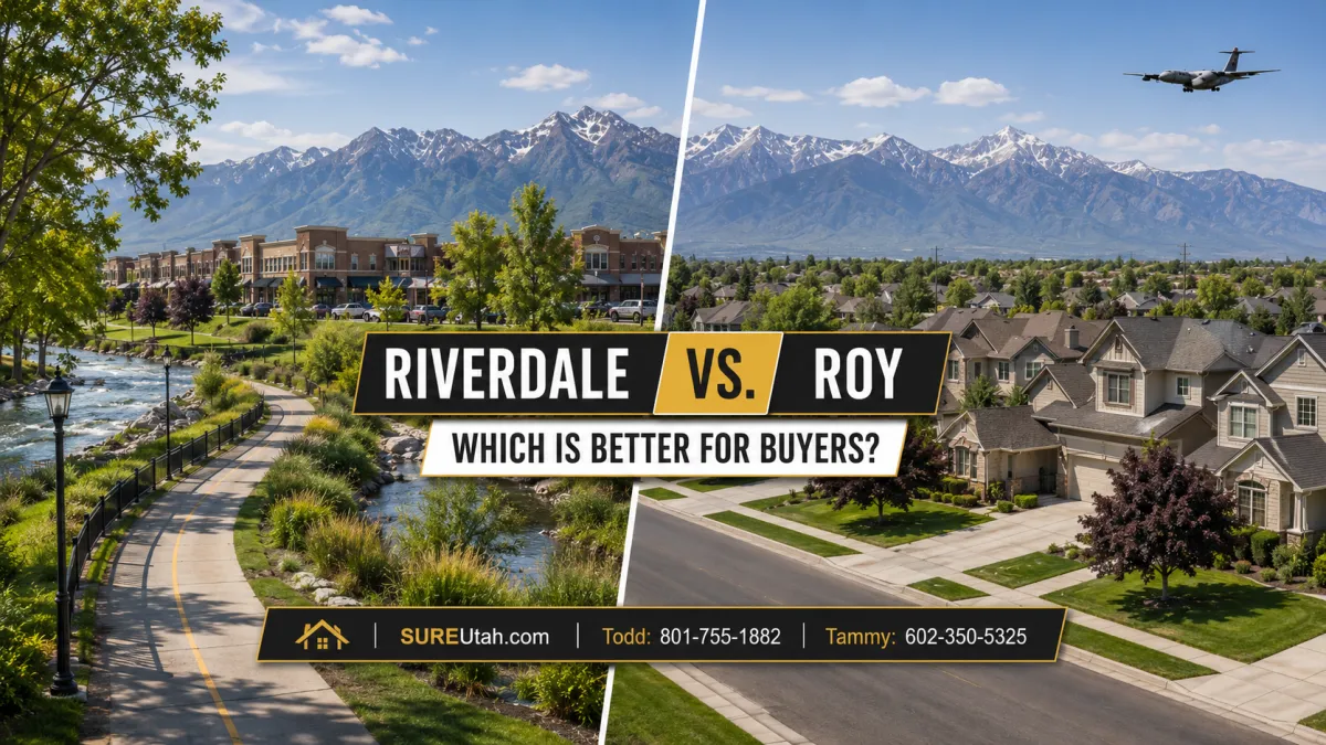 Riverdale vs. Roy, Utah: Which Is Better for Homebuyers?