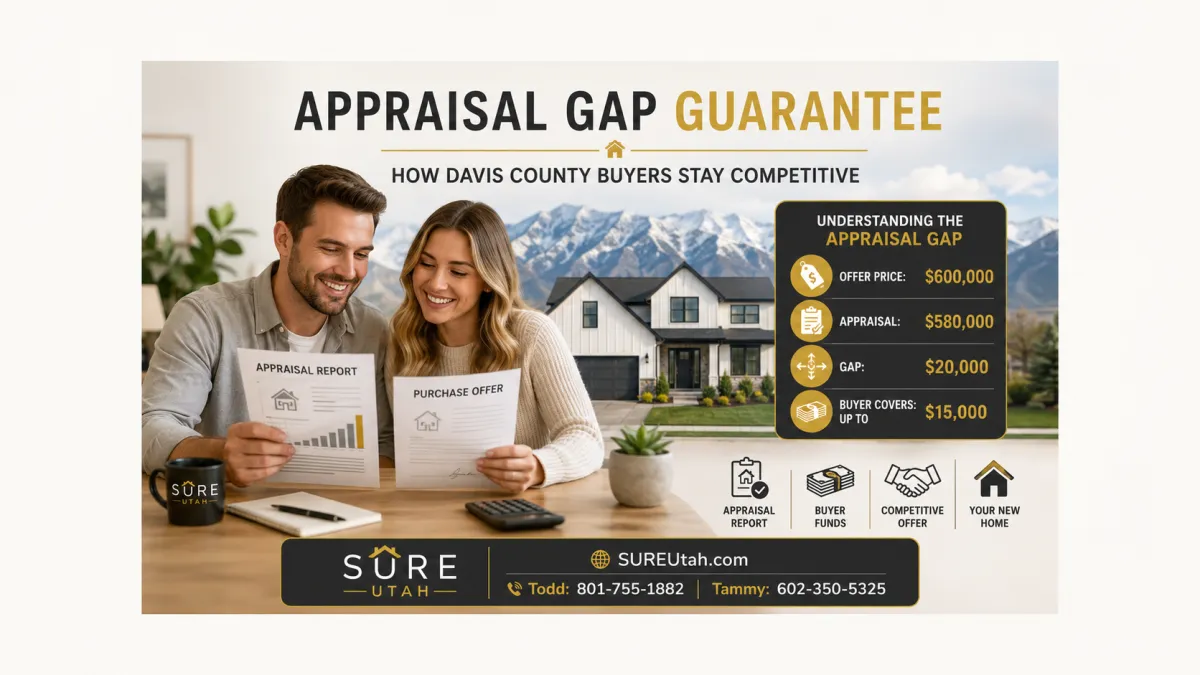 Appraisal Gap Guarantee in Utah: What Davis County Buyers Should Know