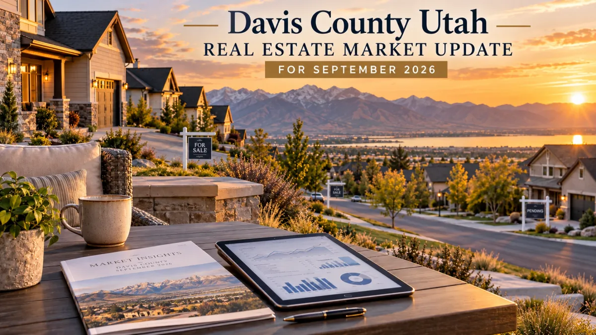 Davis County Utah Real Estate Market Update for September 2026