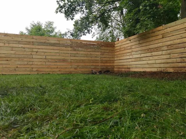 wood fence