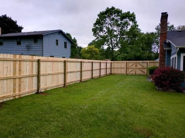 wood fence