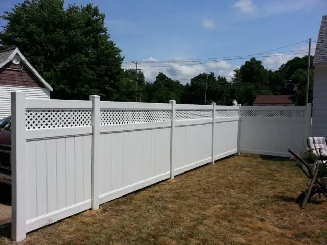 pvc fence