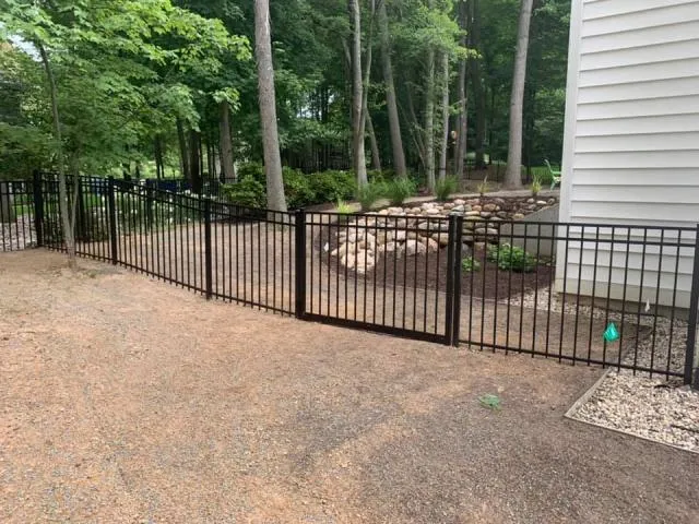 aluminum fence