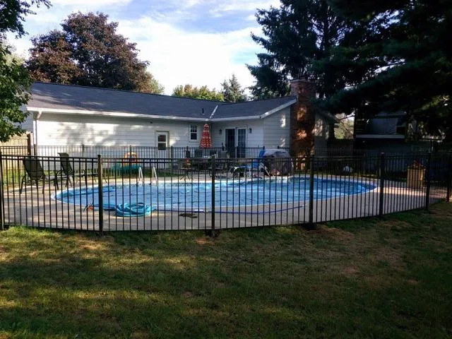 aluminum fence