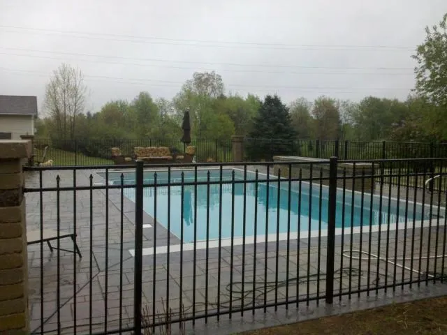 aluminum fence