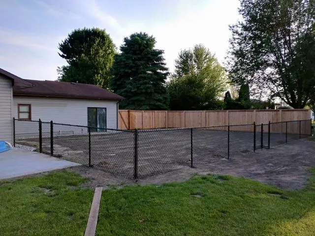 chain link fence