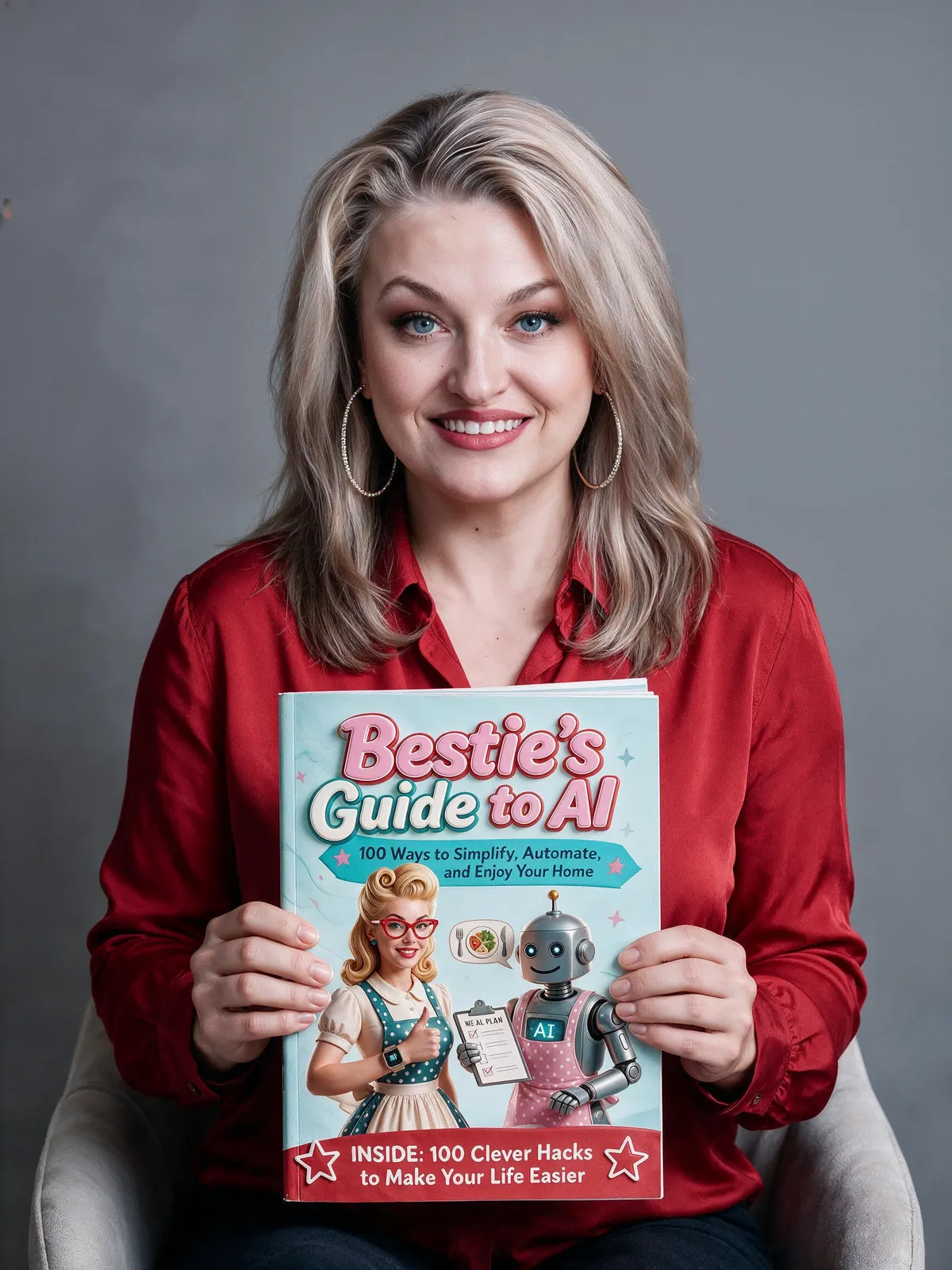 Besties Guide To AI - Free eBook Cover Mockup