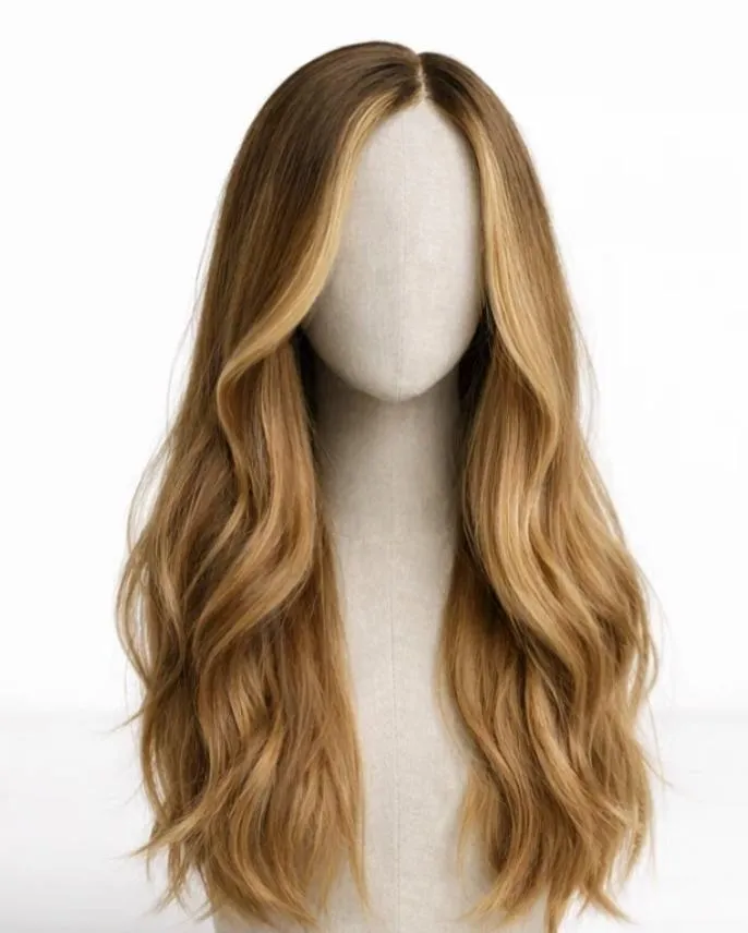 long dark blonde medical grade wi