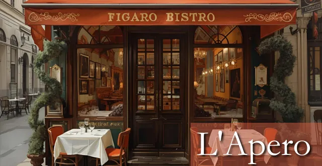 Intimate French restaurant ambiance – Figaro Bistro