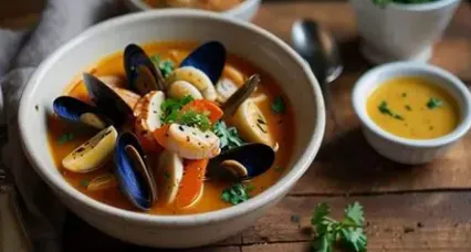 Intimate French restaurant ambiance – Figaro Bistro