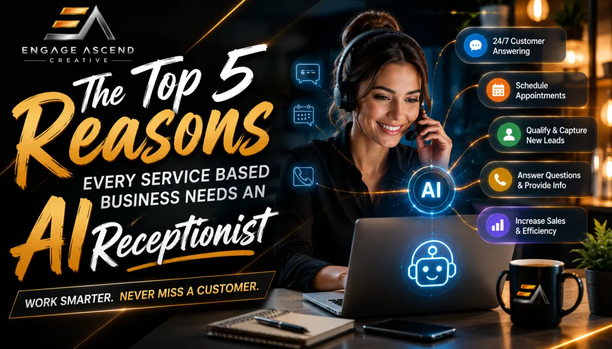 The Top 5 Reasons Every Service-Based Business Needs an AI Receptionist