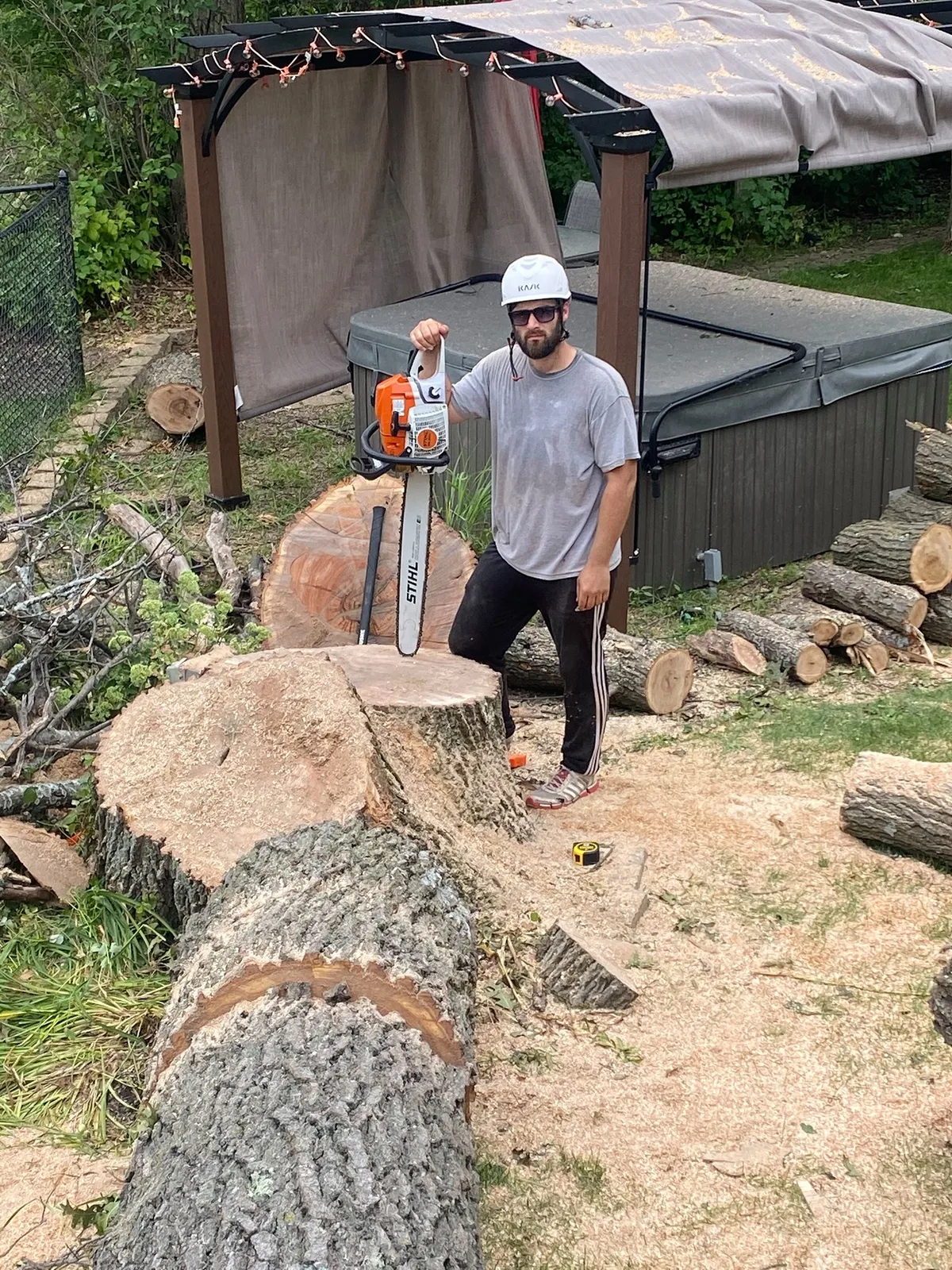 stump grinding cost in Anoka County MN