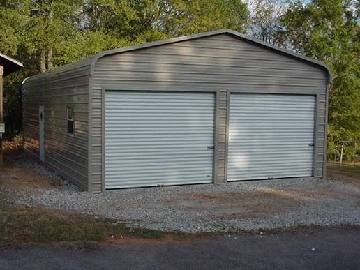 Custom steel warehouse built by Amarillo Metal Buildings