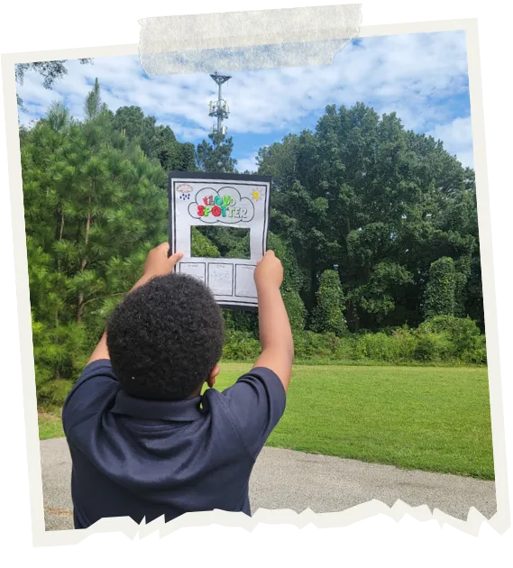 Nature inspired activity at Hopscotch Academy