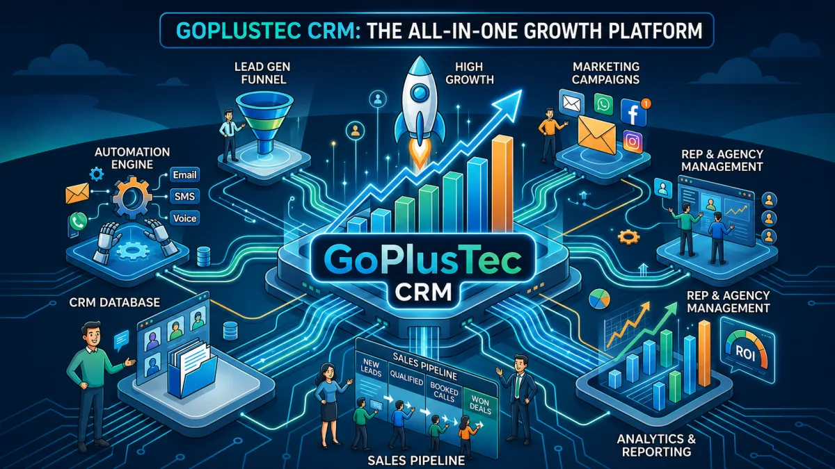 goplustec CRM - ALL-IN-ONE Platform