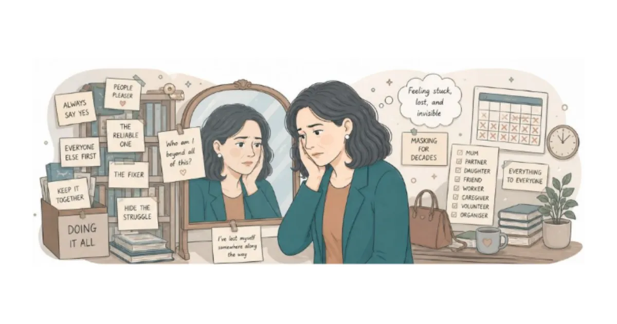  Why Women With ADHD Feel A Loss Of Identity In Midlife (And How To Reclaim It)