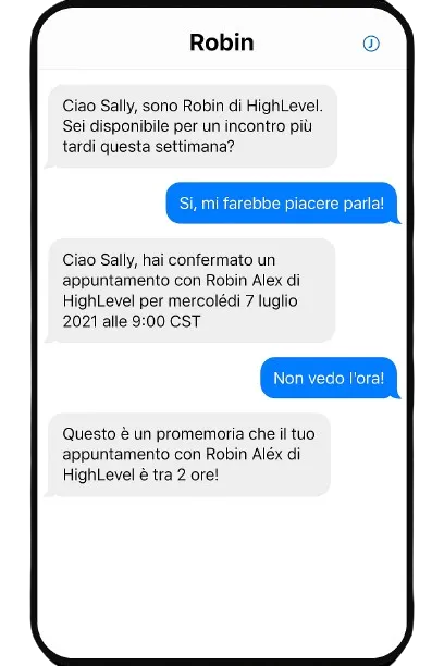 Prenota i clienti in automatico con GoHighLevel italia
