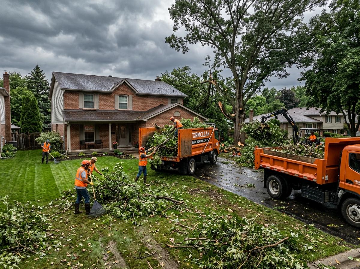 Storm Debris Cleanup in Arizona