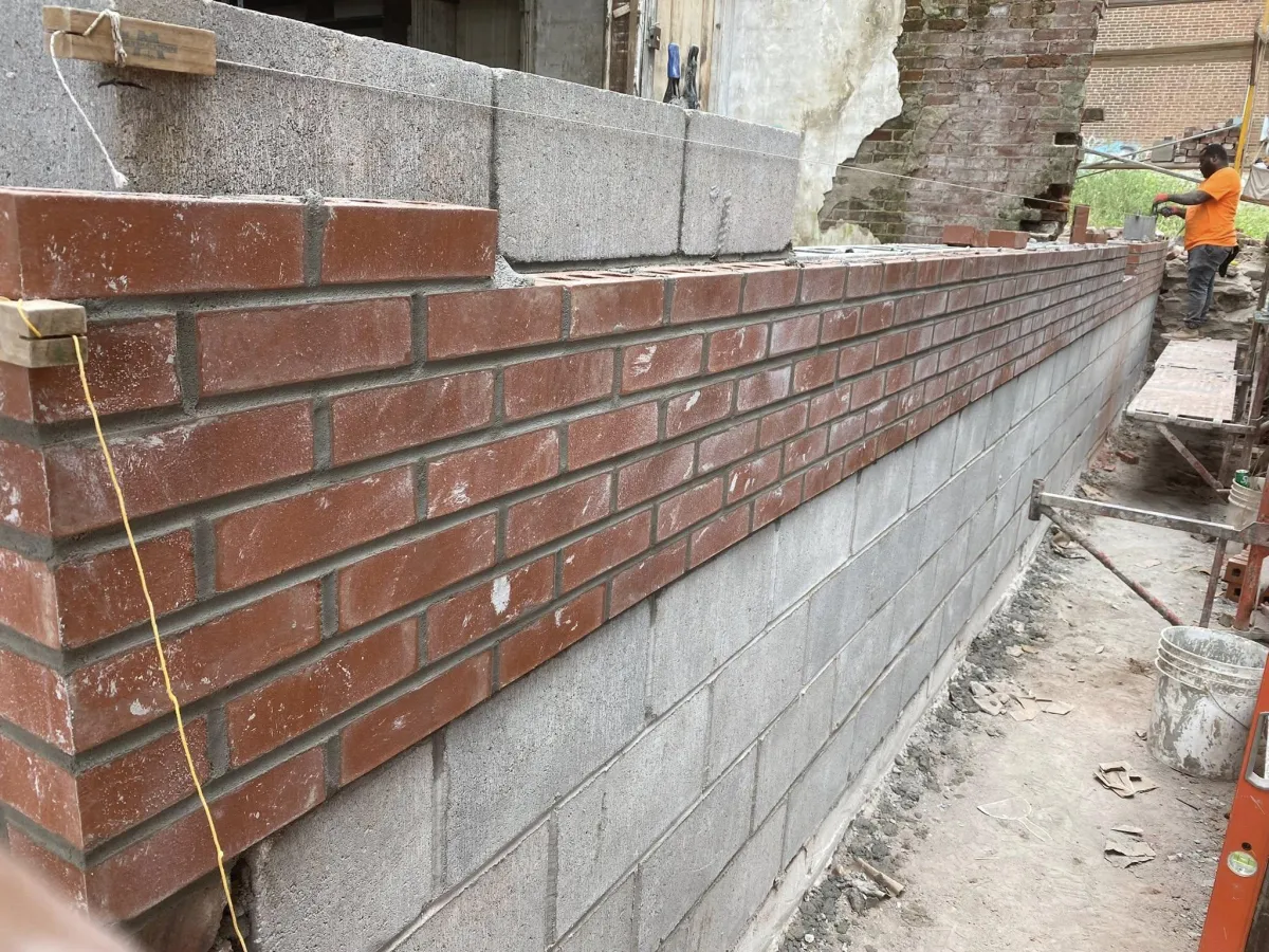 Foundation crack repair on St. Louis residential property