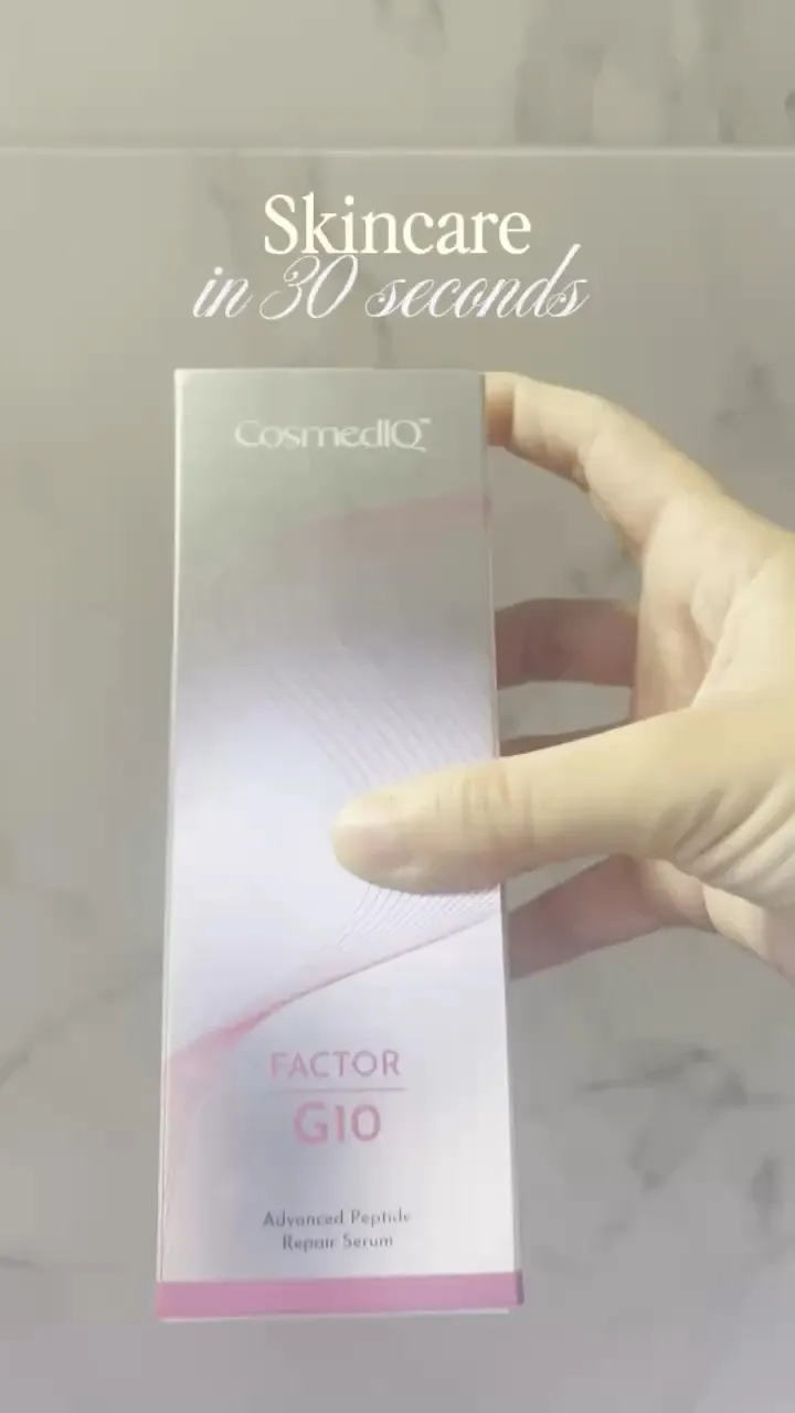 Customer video: skincare in 30 seconds