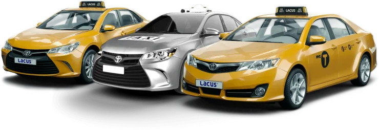 Fleet of Taxis and rideshare services