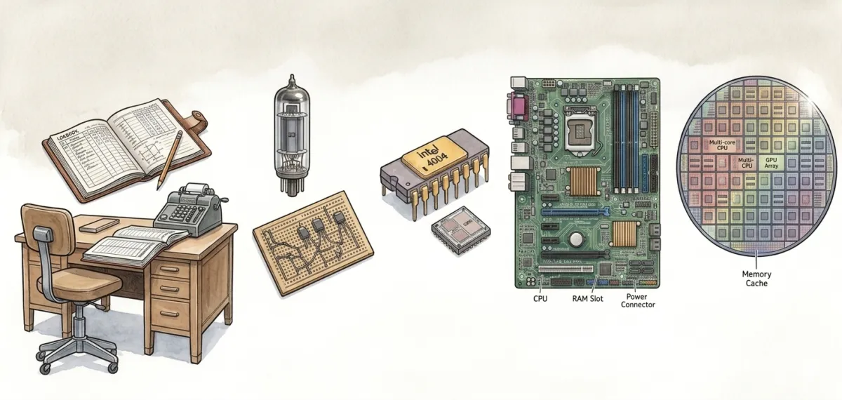 From Human Hearts to Silicon Souls: The Epic Evolution of the Computer