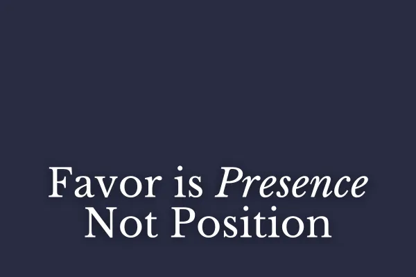 The Lord Is With You