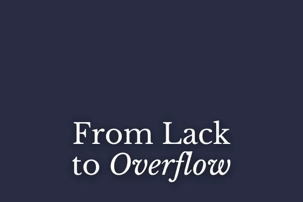 From Lack to Overflow