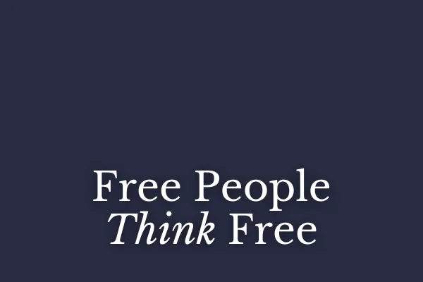 Free People Think Free