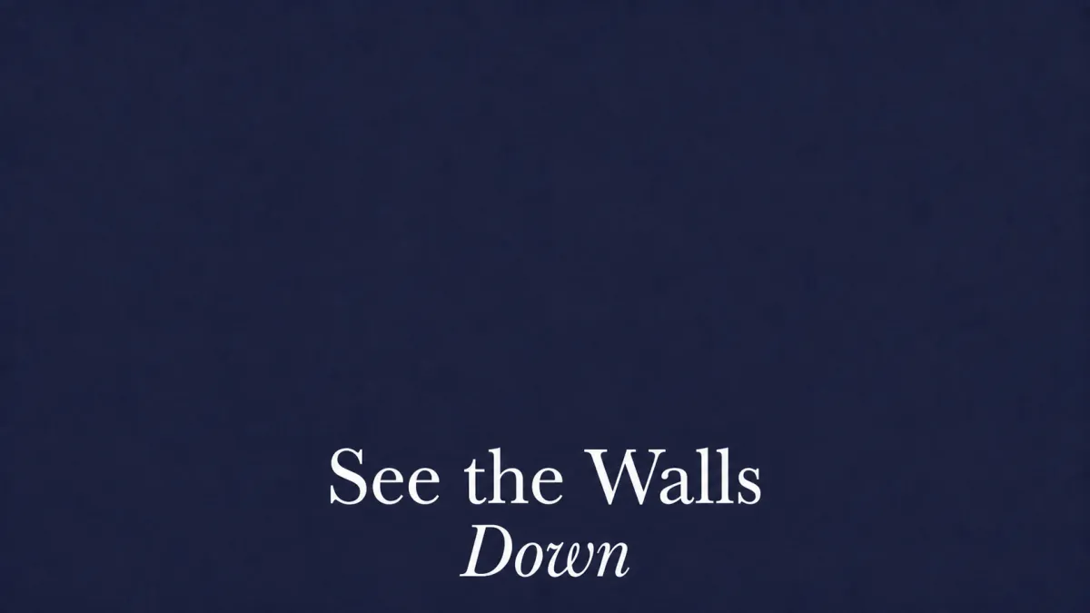 See the Walls Down title graphic