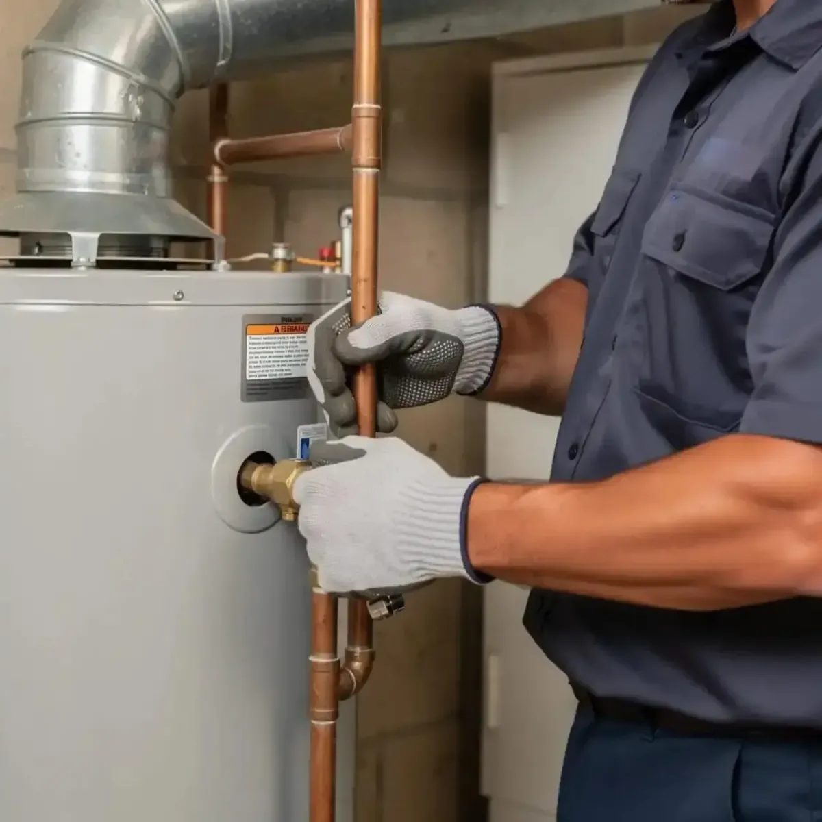 water heater installation in Clinton Township, MI