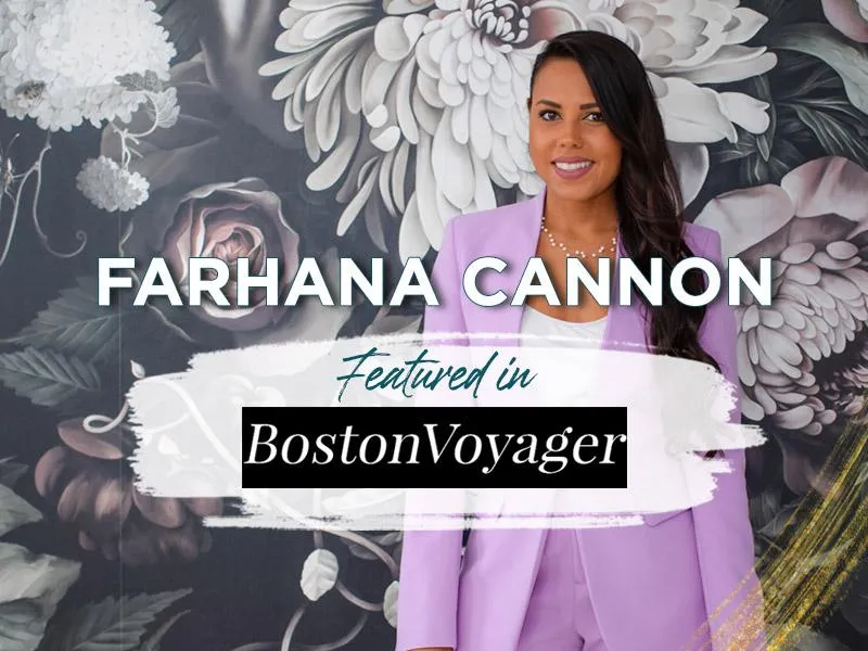 Farhana Cannon Featured in Boston Voyager