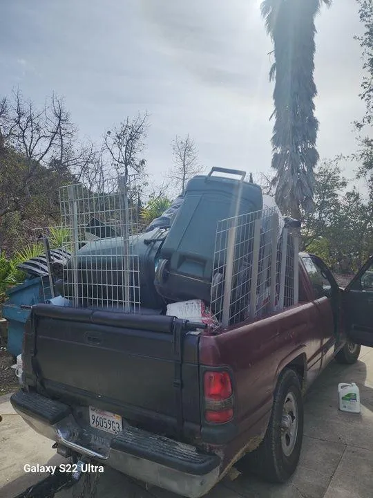 Foreclosure and eviction cleanout by Rabbits Services, clearing debris and furniture for a property in Temecula, Riverside, and surrounding Southern California cities