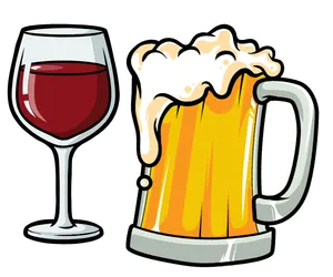 Beer and Wine for over 21 years of age