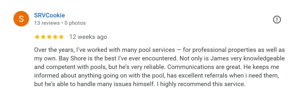 swimming pool maintenance