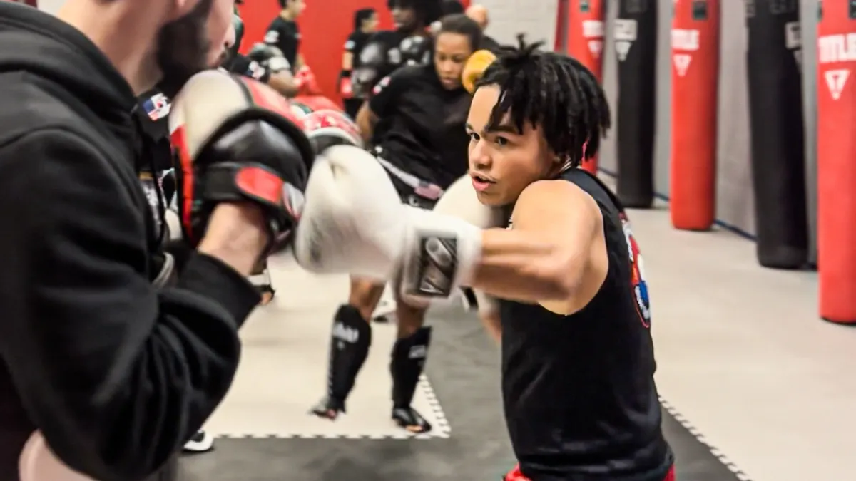 teen martial arts program in Fayetteville offered by ODK Striking Academy