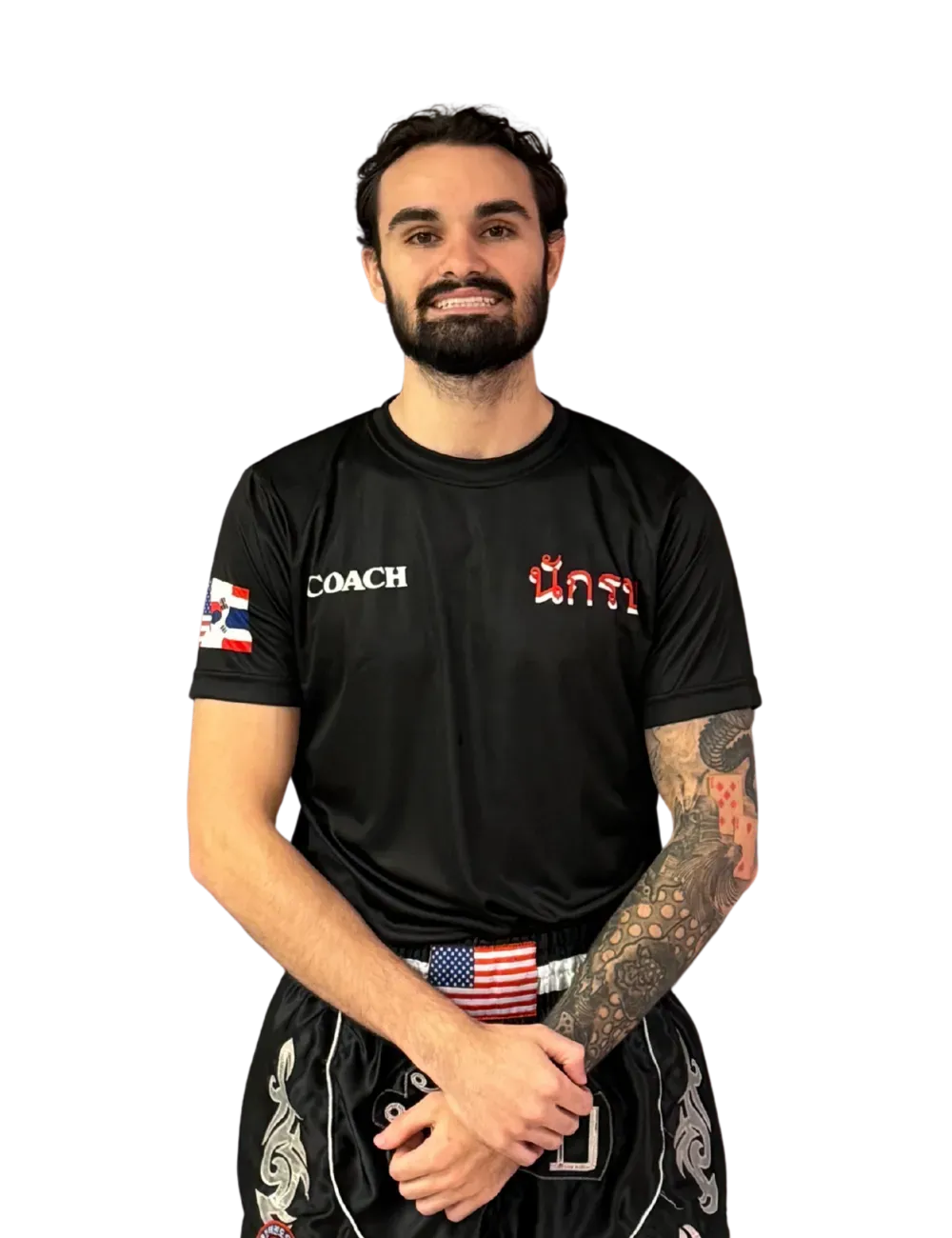 Coach Bryce Bonilla with ODK Striking Academy