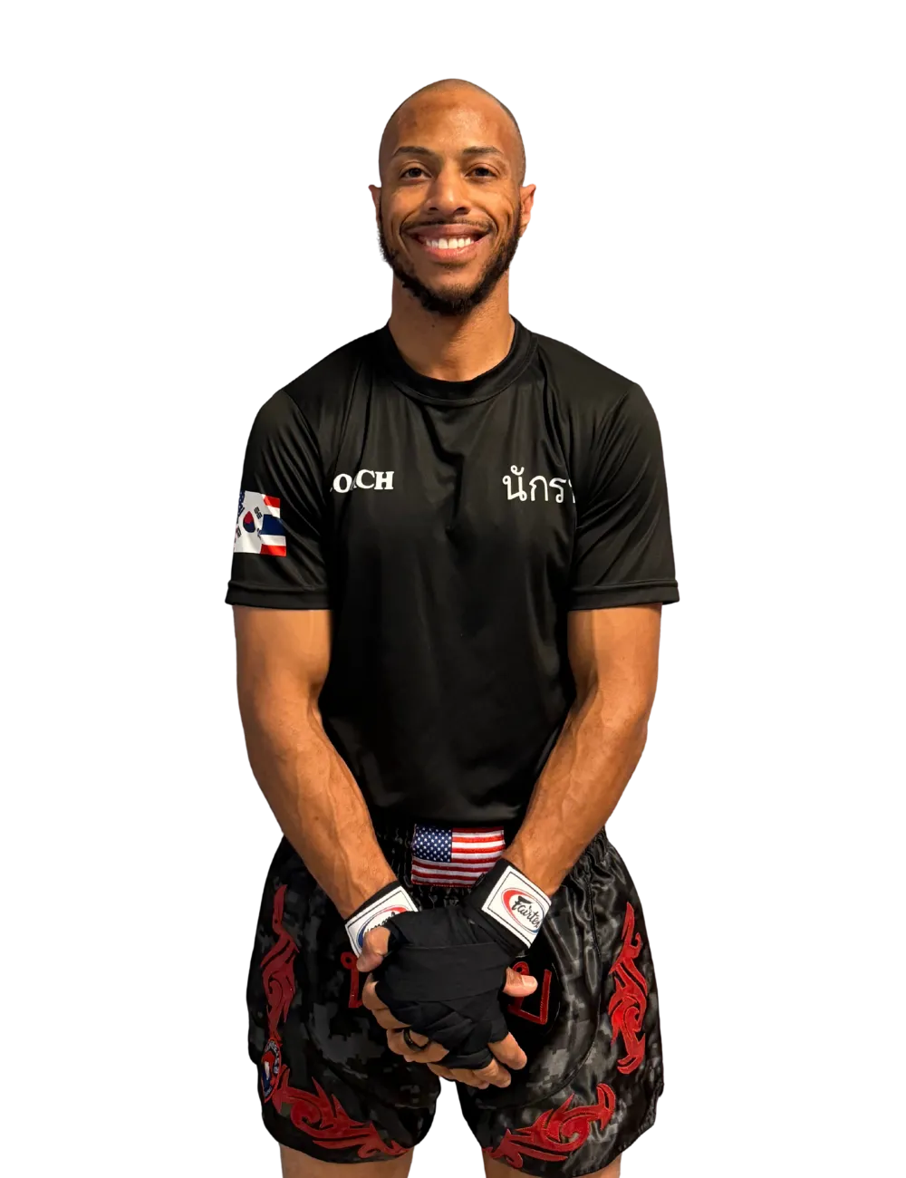 Coach Jesse Merriman with ODK Striking Academy