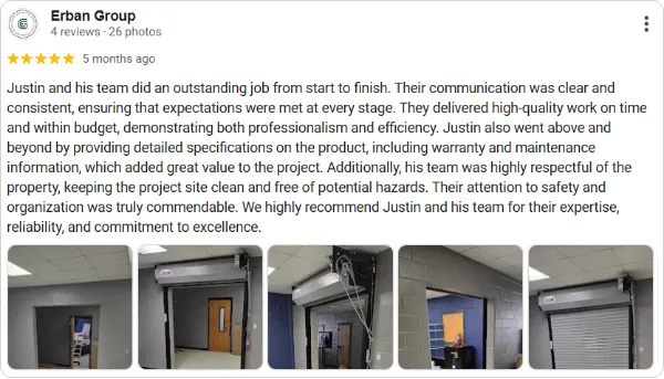 garage door company near me