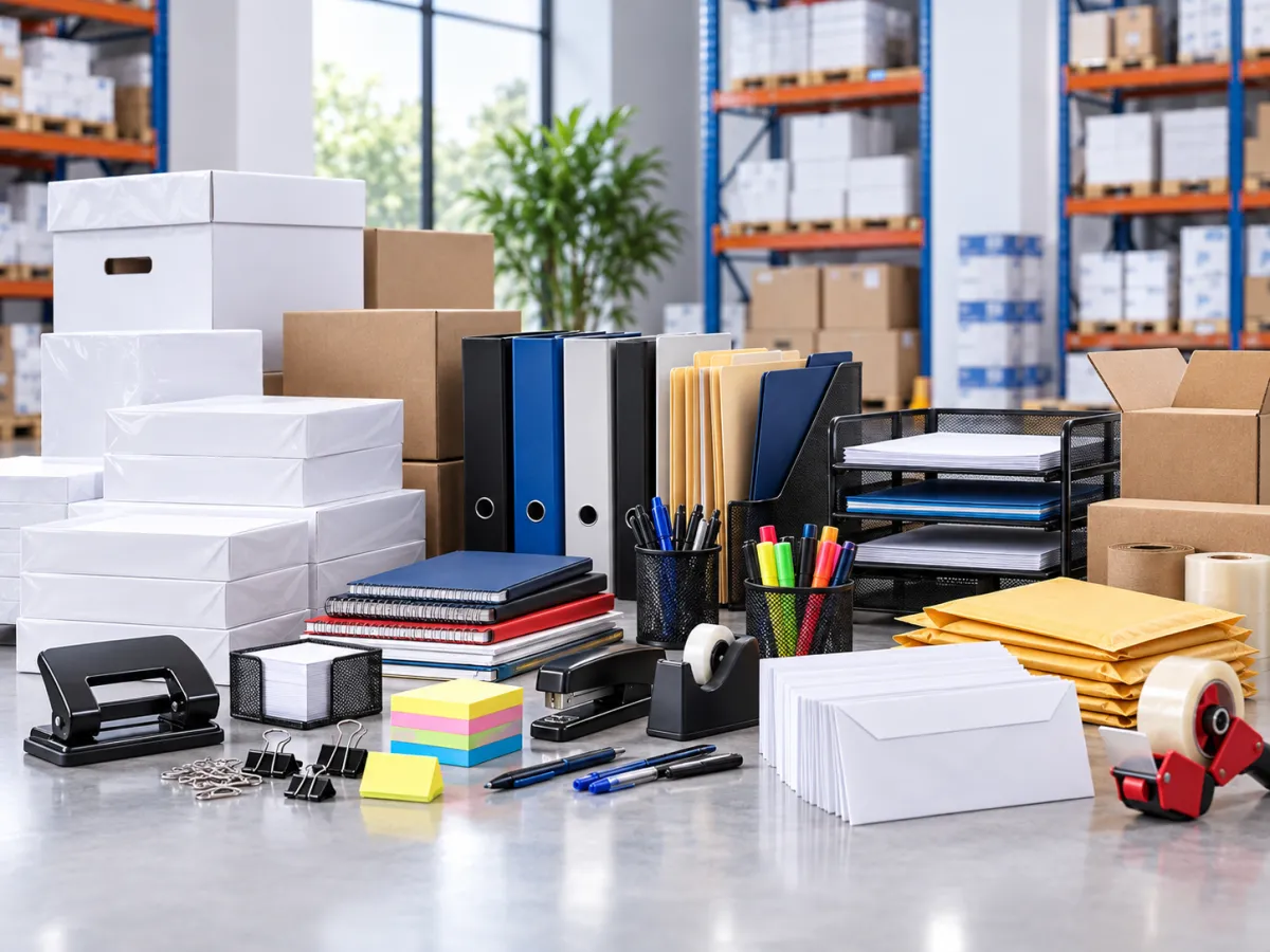 Office supplies for institutional procurement